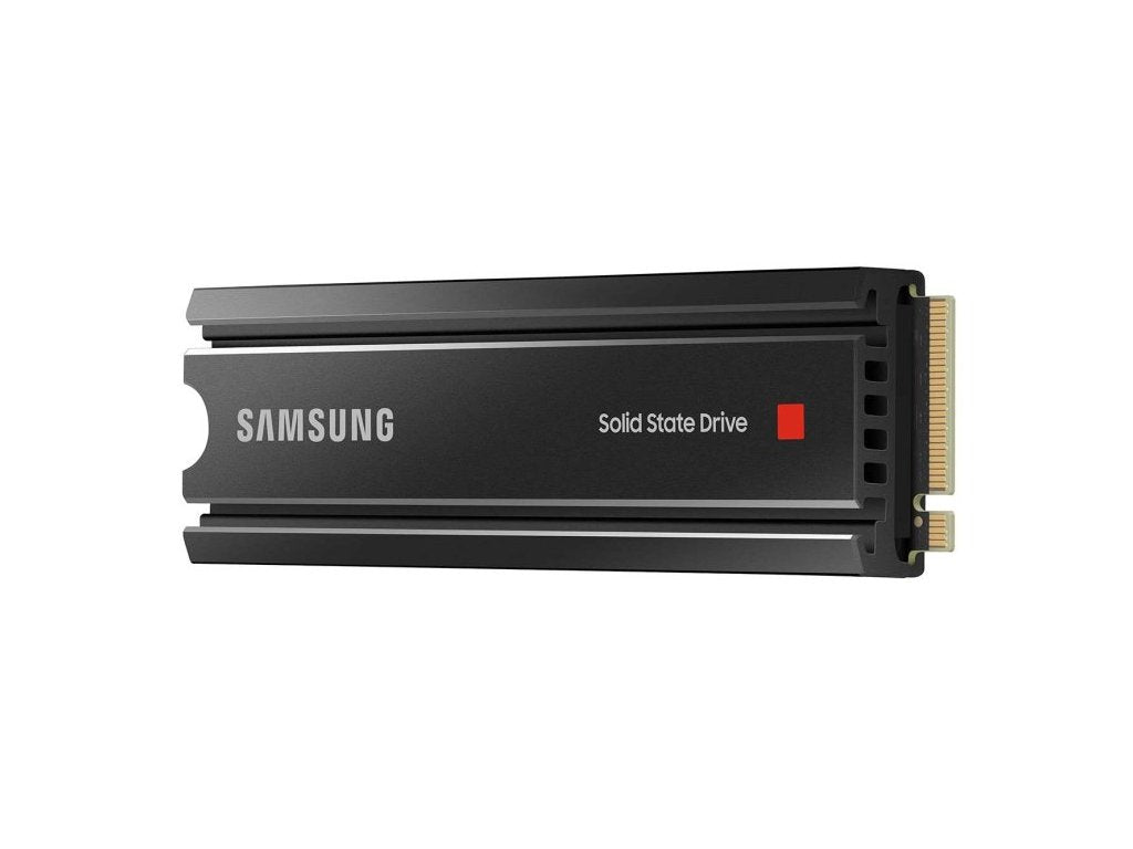 SAMSUNG M.2 SSD 1TB 980 PRO Heatsink, PCI-E 4.0 NVMe, Read Up to 7000 MB - s, Write Up to 5100 MB - s