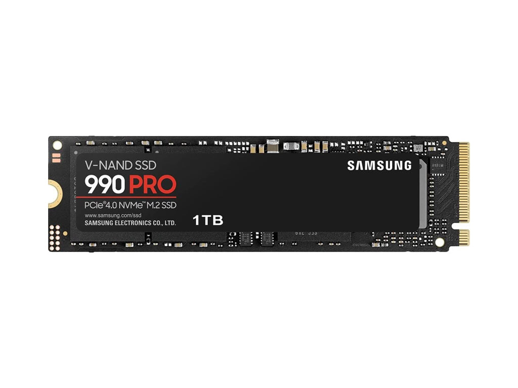 SAMSUNG M.2 SSD 1TB 990 PRO, PCI-E 4.0 NVMe 2.0, Read Up to 7450 MB - s, Write Up to 6900 MB - s