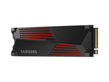 SAMSUNG M.2 SSD 2TB 990 PRO Heatsink, PCI-E 4.0 NVMe 2.0, Read Up to 7450 MB - s,Write Up to 6900 MB - s