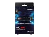 SAMSUNG M.2 SSD 4TB 990 PRO, PCI-E 4.0 NVMe 2.0, Read Up to 7450 MB - s, Write Up to 6900 MB - s