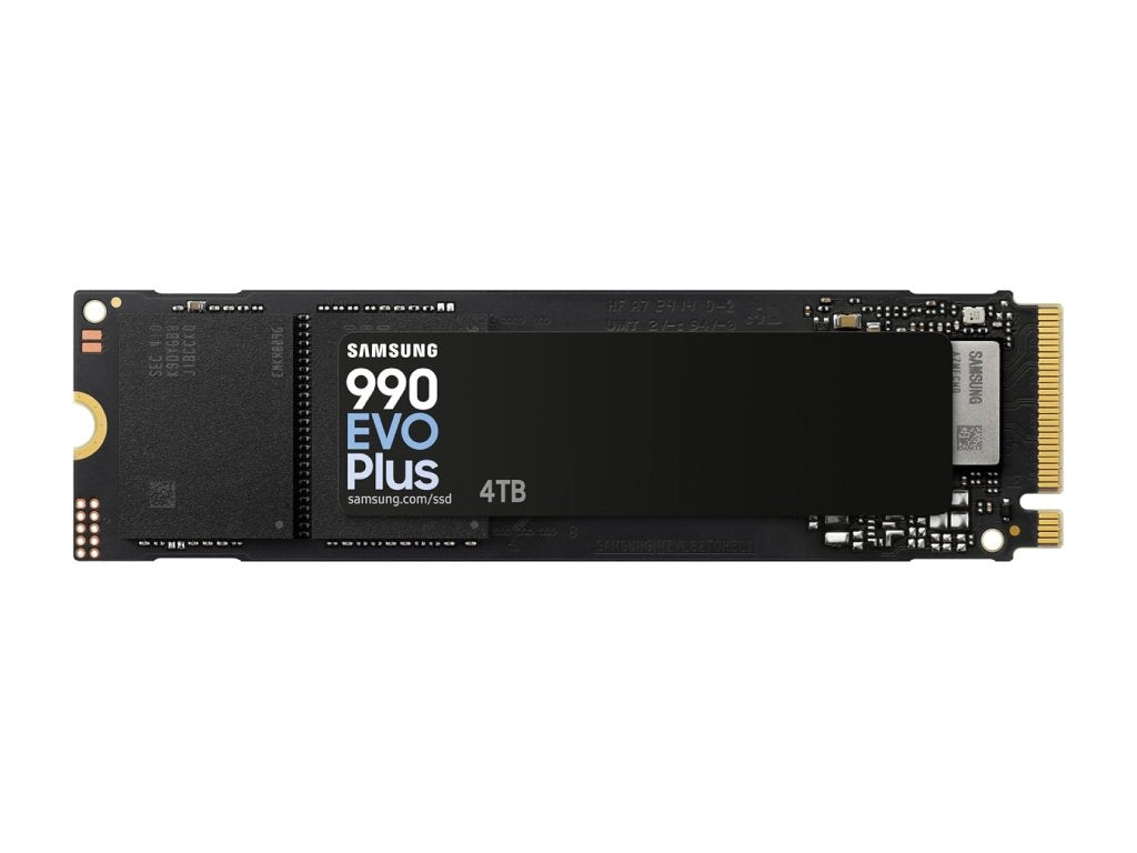 SAMSUNG M.2 SSD 4TB 990 EVO Plus, PCI-E 4.0 - 5.0 NVMe 2.0,Read Up to 7250 MB - s,Write Up to 6300 MB - s