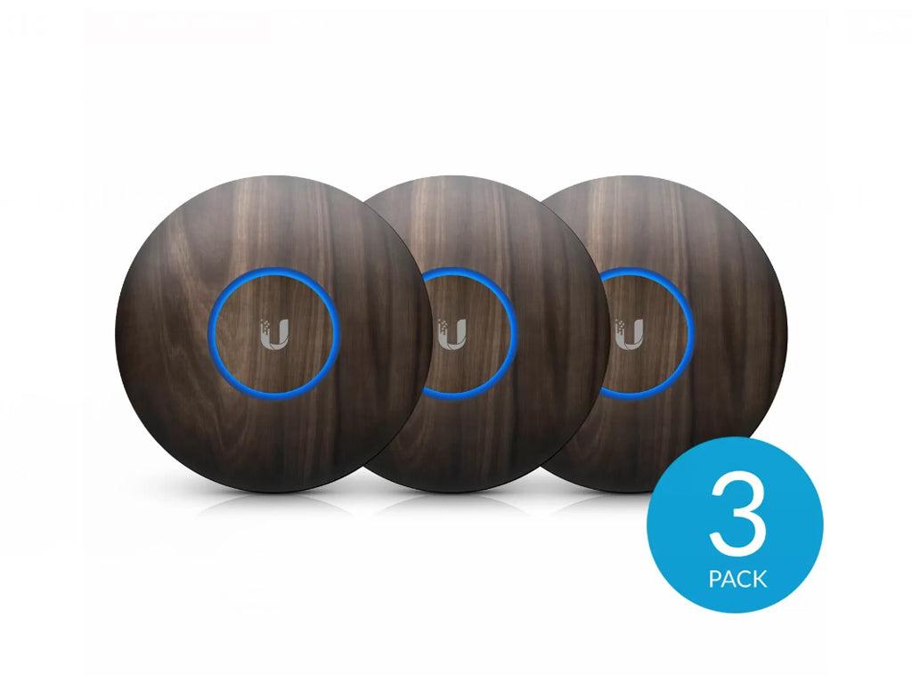 UBIQUITI Access Point nanoHD  -  U6 Lite Cover, 3-Pack, Wood