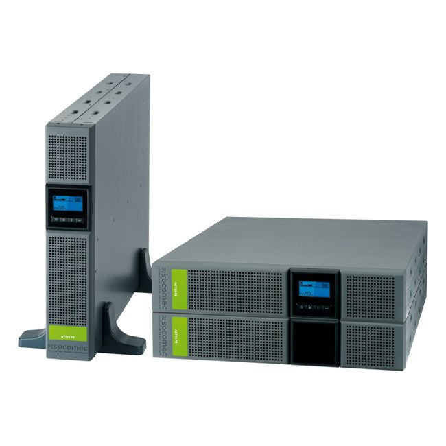 Socomec UPS NeTYS PR-RT 2200VA - 1800W 230V 50 - 60Hz AVR, Line interactive USB,RS232,LCD,Sine wave