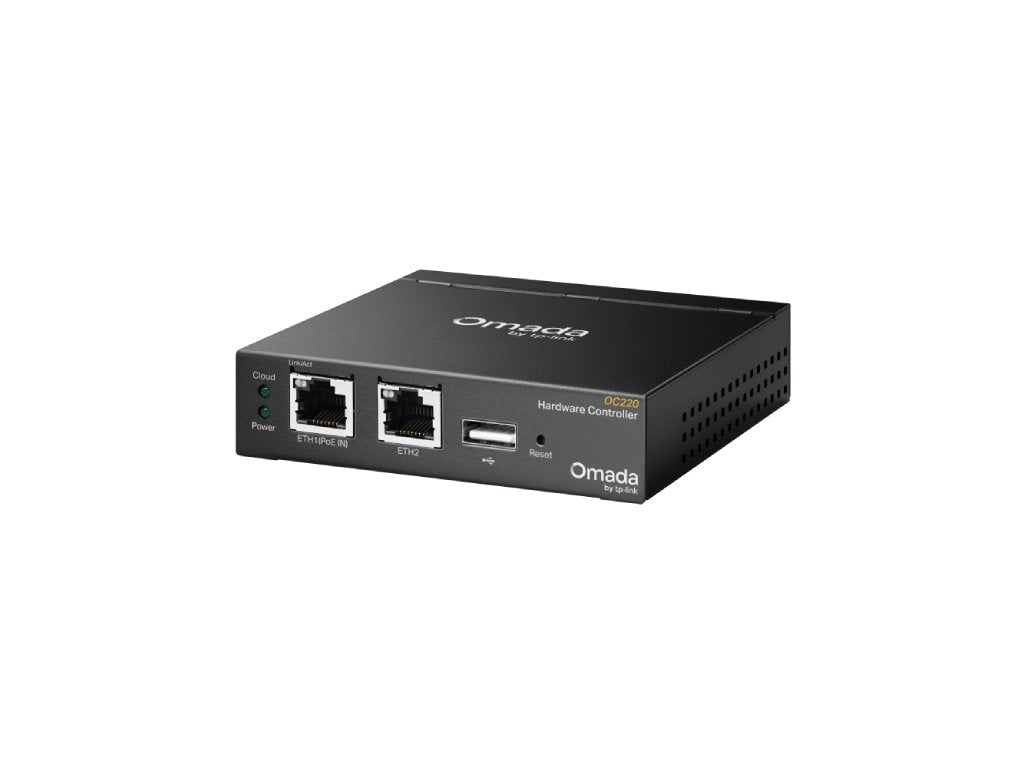 TP-LINK OC220 Omada Hardware Controller - Centralized management, metal casing, USB 2.0, 802.3af PoE