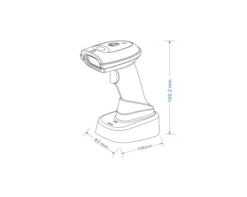 XL-9221C Wireless bar-kod čitač (skener)
