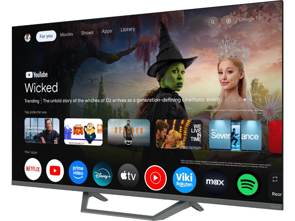 Tesla Q50E655GUS QLED TV 50" ultra HD, Google TV smart, frameless, DVB-T2 - C - S2
