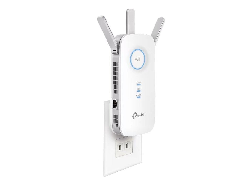 TP-LINK RE450 AC1750 Wi-Fi Range Extender, AP Mode, One Wi-Fi Name, Gigabit Ethernet port