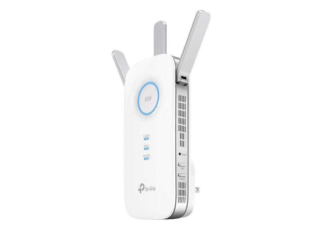 TP-LINK RE450 AC1750 Wi-Fi Range Extender, AP Mode, One Wi-Fi Name, Gigabit Ethernet port