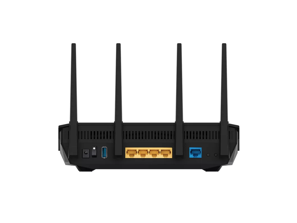 Asus RT-AX5400 Dual Band WiFi 6 (802.11ax) Extendable Router, Included built-in VPN