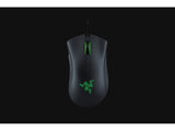 RAZER DeathAdder Essential Gaming Mouse with 6400 DPI optical sensor, 220 ips, Green Lighting