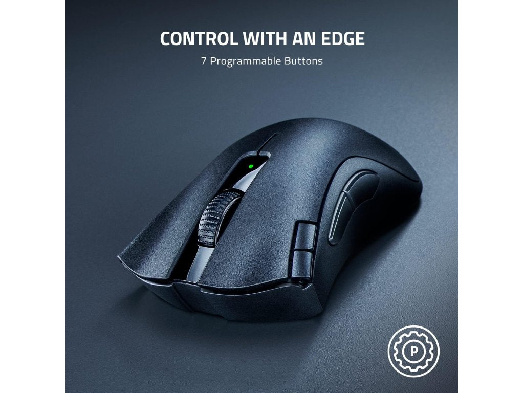 RAZER DeathAdder V2 X HyperSpeed Gaming Mice, 2.4GHz Wireless + Bluetooth, 14K DPI