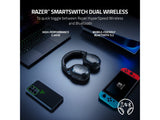 RAZER Barracuda X - Black, Wireless Multi-platform Gaming Headset, 250g, TriForce 40mm Drivers