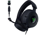 RAZER Kraken V4 X Wired Gaming Headset TriForce 40mm Drivers, Retractable Cardioid Mic, 7.1 Surround