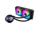 ASUS ROG STRIX LC II 240 ARGB Liquid CPU cooler, ROG 120 mm addressable RGB radiator fans
