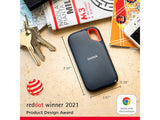 SanDisk Extreme 4TB Portable SSD - up to 1050MB - s Read, 1000MB - s Write, IP55, USB 3.2 Gen 2