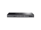 TP-LINK SG5428X Omada 24-Port Gigabit Stackable Lite L3 Managed Switch with 4 10G Slots