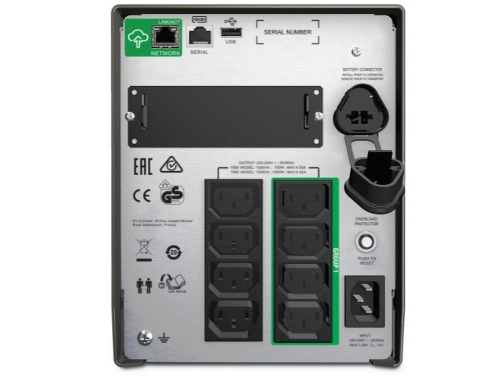 APC Smart-UPS 1000VA - 700W LCD 230V with SmartConnect