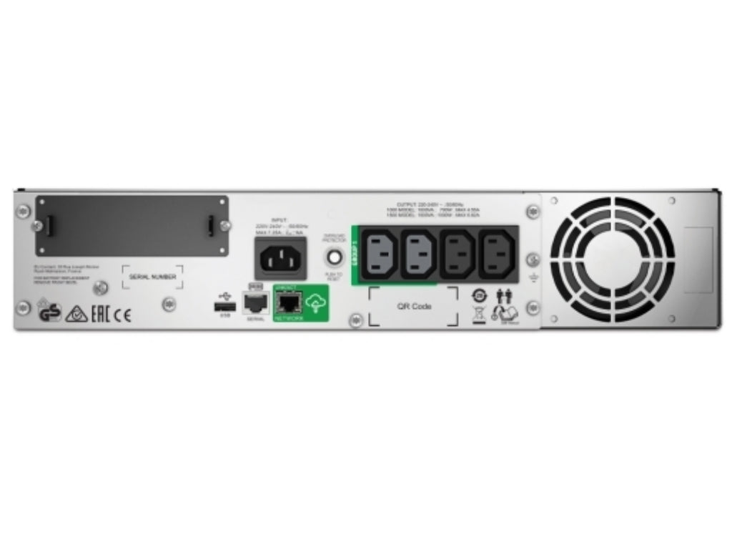 APC Smart-UPS 1500VA - 1000W LCD RM 2U 230V with SmartConnect