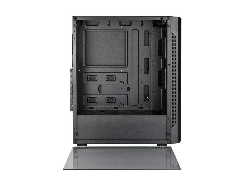 SPIRE VISION 7022 RGB Gamer ATX PC Case, 3 x 12cm ARGB fan, 2.5"x2, 3.5"x2, Mesh, USB 3.0x1 - 2.0x2