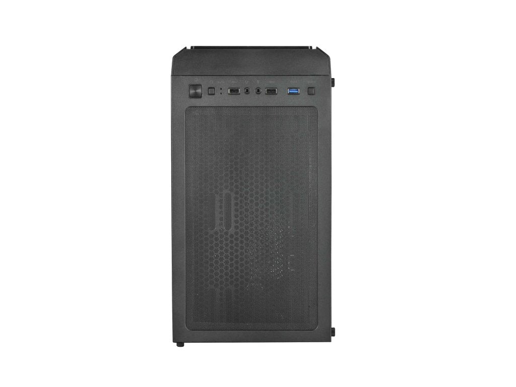 SPIRE VISION 7022 RGB Gamer ATX PC Case, 3 x 12cm ARGB fan, 2.5"x2, 3.5"x2, Mesh, USB 3.0x1 - 2.0x2