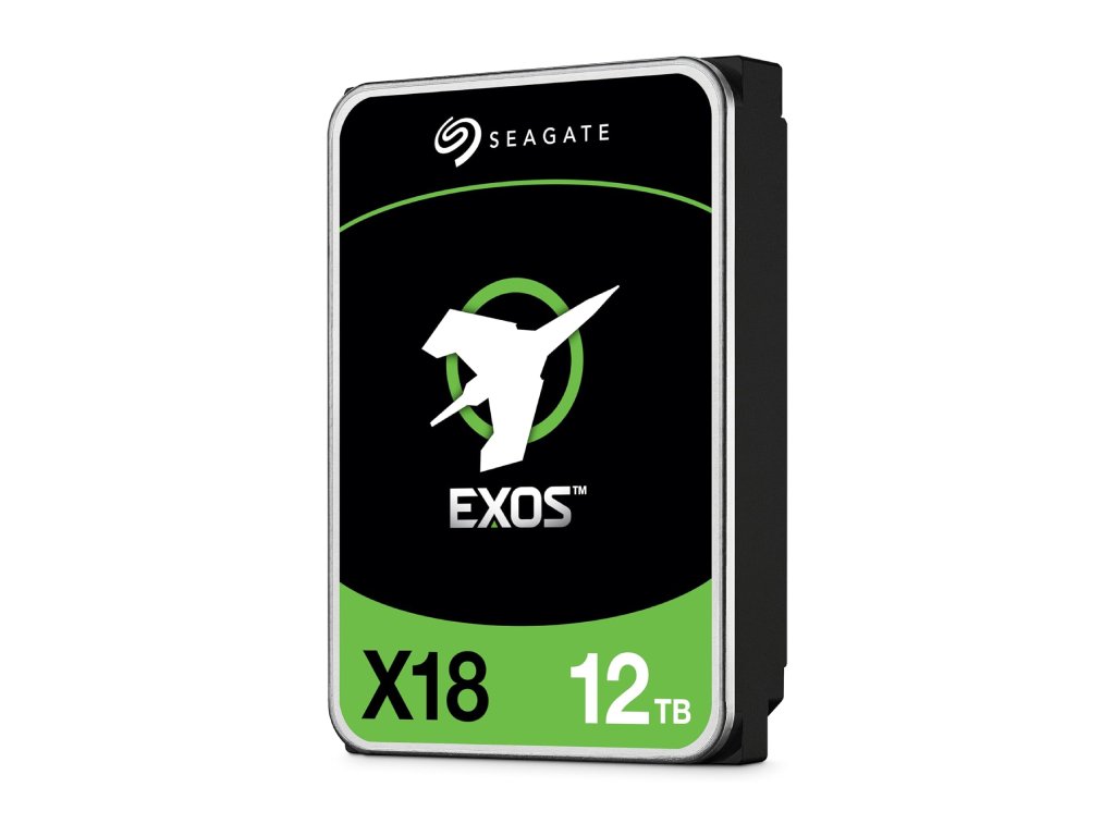 SEAGATE 12TB Exos X18 Enterprise HDD, 7200 RPM, 256MB cache, 270 MB - s, SATA III
