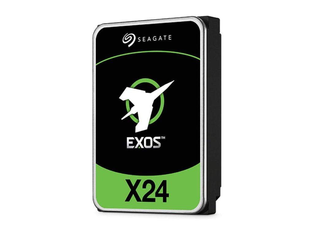 SEAGATE 16TB Exos X24 Enterprise HDD, 7200 RPM, 512MB cache, 285 MB - s, SATA III