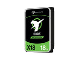 SEAGATE 18TB Exos X18 Enterprise HDD, 7200 RPM, 256MB cache, 270 MB - s, SATA III