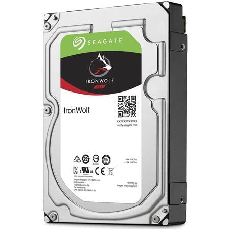 SEAGATE IronWolf NAS HDD 4TB, ST4000VN006, 256MB cache, SATA 6Gb - s, 5400 rpm