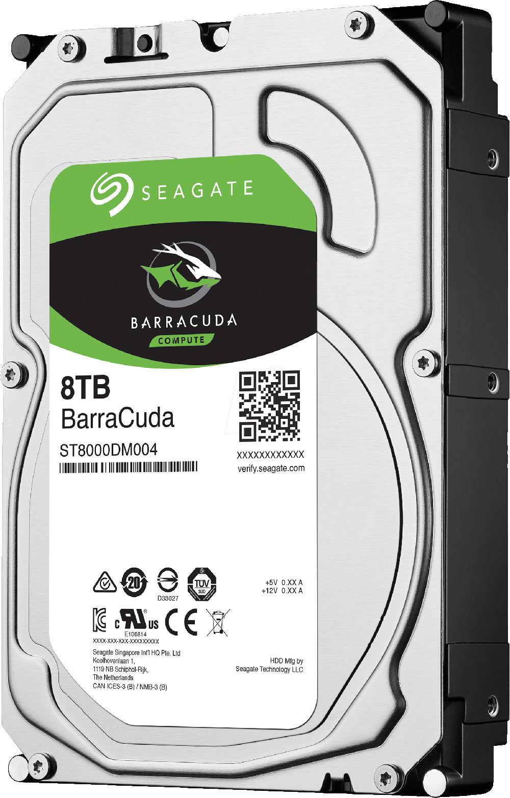 SEAGATE BarraCuda 8TB, ST8000DM004, 3.5",  SATAIII, 256MB cache, 6Gb - s