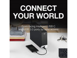 SEAGATE External HDD One Touch Desktop HUB 10TB USB-C - USB 3.0, Windows and Mac compatibility