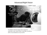 TP-LINK TAPO C212 Pan - Tilt Home Security Wi-Fi Camera, 2K, 3MP, Person Detection, Motion Tracking