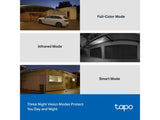 TP-LINK TAPO C510W Outdoor Pan - Tilt Security WiFi Camera 2K 2304 x 1296 px 360 Visual Coverage IP65