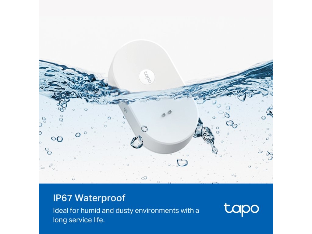 TP-LINK TAPO T300 Smart Water Leak Sensor, Drip _ Leak Alert, Instant App Notification, IP67