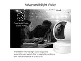 TP-LINK TAPO C212 Pan - Tilt Home Security Wi-Fi Camera, 2K, 3MP, Person Detection, Motion Tracking