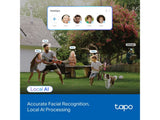 TP-LINK TAPO C560WS 4K Outdoor Pan - Tilt Security Wi-Fi Camera, 360 AI Tracking, IP66 Weatherproof