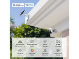 TP-LINK TAPO C610 KIT Solar-Powered Pan - Tilt Security Camera Kit, 360 AI Tracking, 2K 3MP, IP65