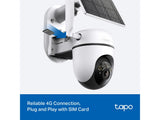 TP-LINK TAPO C615G KIT Solar-Powered Pan - Tilt 4G LTE Security Camera Kit, 2K 3MP, IP65
