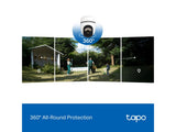 TP-LINK TAPO C630 KIT Solar-Powered Pan - Tilt Security Camera Kit, 24 - 7, 3K 5MP, IP 65, AI