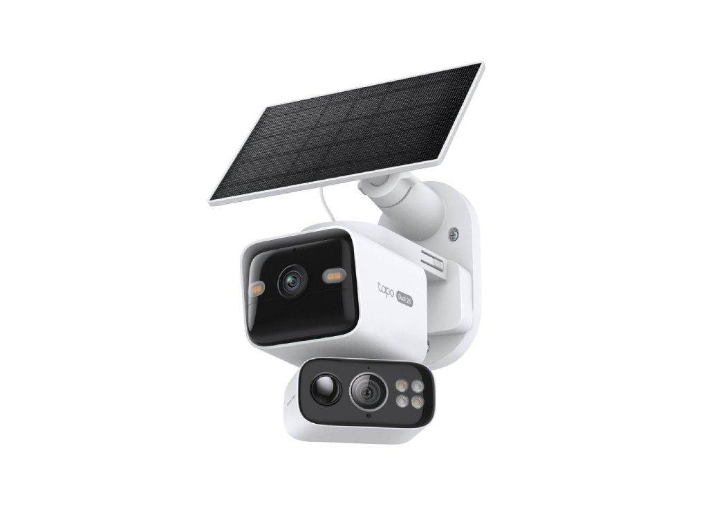TP-LINK TAPO C645D KIT Dual 2K Solar-Powered Dual-Lens Pan - Tilt Security Camera Kit