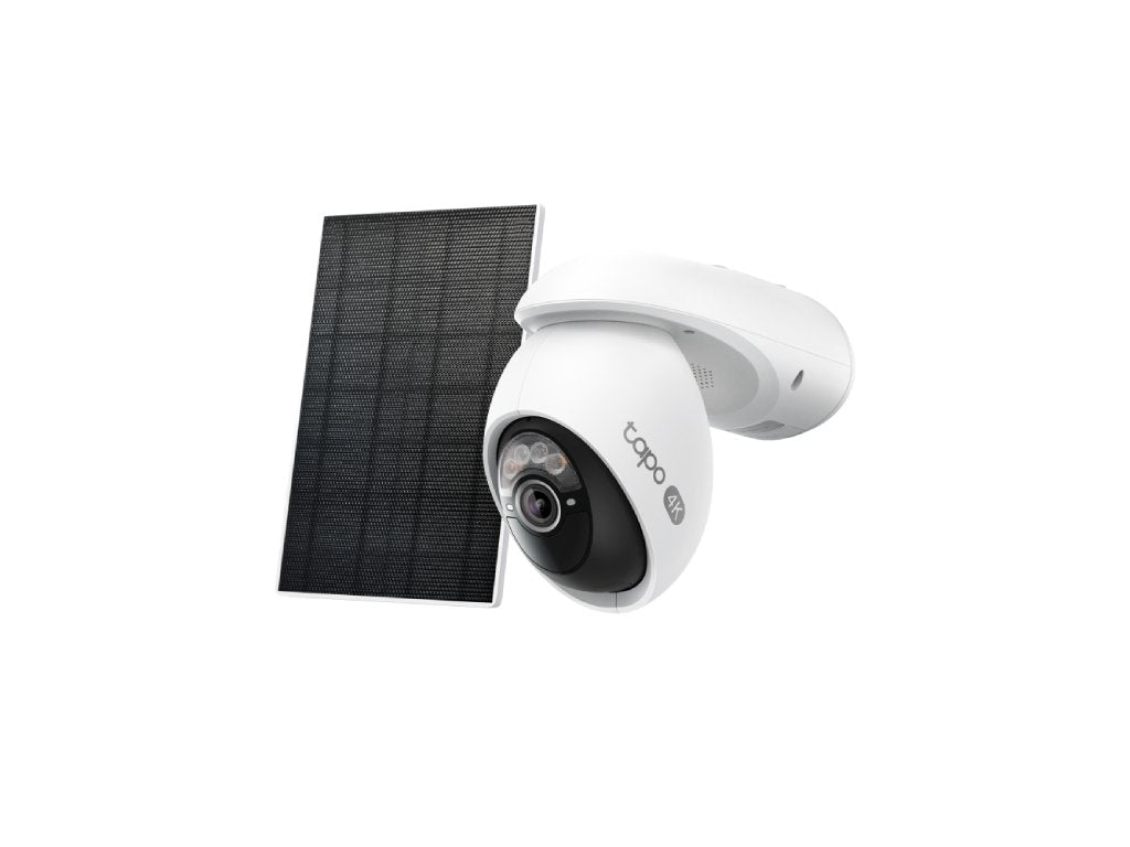 TP-LINK TAPO C660 KIT Ultra 4K Solar-Powered Pan - Tilt Security Camera Kit, 360 AI Tracking