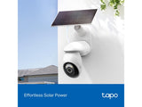 TP-LINK TAPO C660 KIT Ultra 4K Solar-Powered Pan - Tilt Security Camera Kit, 360 AI Tracking