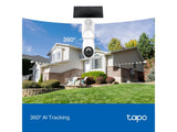 TP-LINK TAPO C660 KIT Ultra 4K Solar-Powered Pan - Tilt Security Camera Kit, 360 AI Tracking
