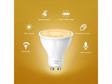 TP-LINK TAPO L610 GU10 Smart Wi-Fi Spotlight, Dimmable, 350 lm, 2700 K, Light Beam Angle: 40