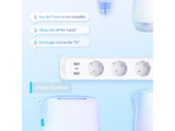 TP-LINK TAPO P300 Smart Wi-Fi Power Strip, 3Smart Outlets, 2USB-A QC3.0 18W, USB-C port