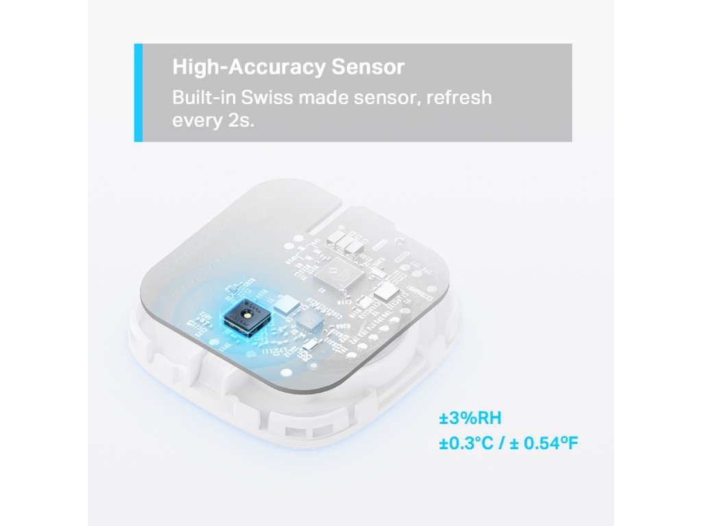 TP-LINK TAPO T310 Smart Temperature & Humidity Sensor, App Notification Alerts