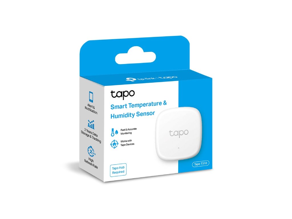 TP-LINK TAPO T310 Smart Temperature & Humidity Sensor, App Notification Alerts