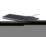 KB813 Smartcard USB US tastatura crna