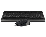 F1010 FSTYLER USB US siva tastatura + USB sivi miš