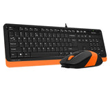 F1010 FSTYLER USB US narandžasta tastatura + USB narandžasti miš