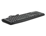 KB-117 USB YU crna tastatura